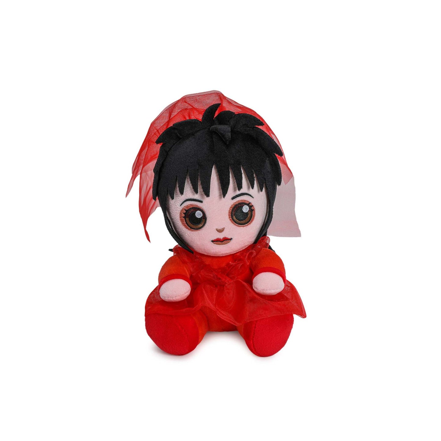 Beetlejuice Phunny Plush Lydia in Red Wedding Dress 8 Inch 1