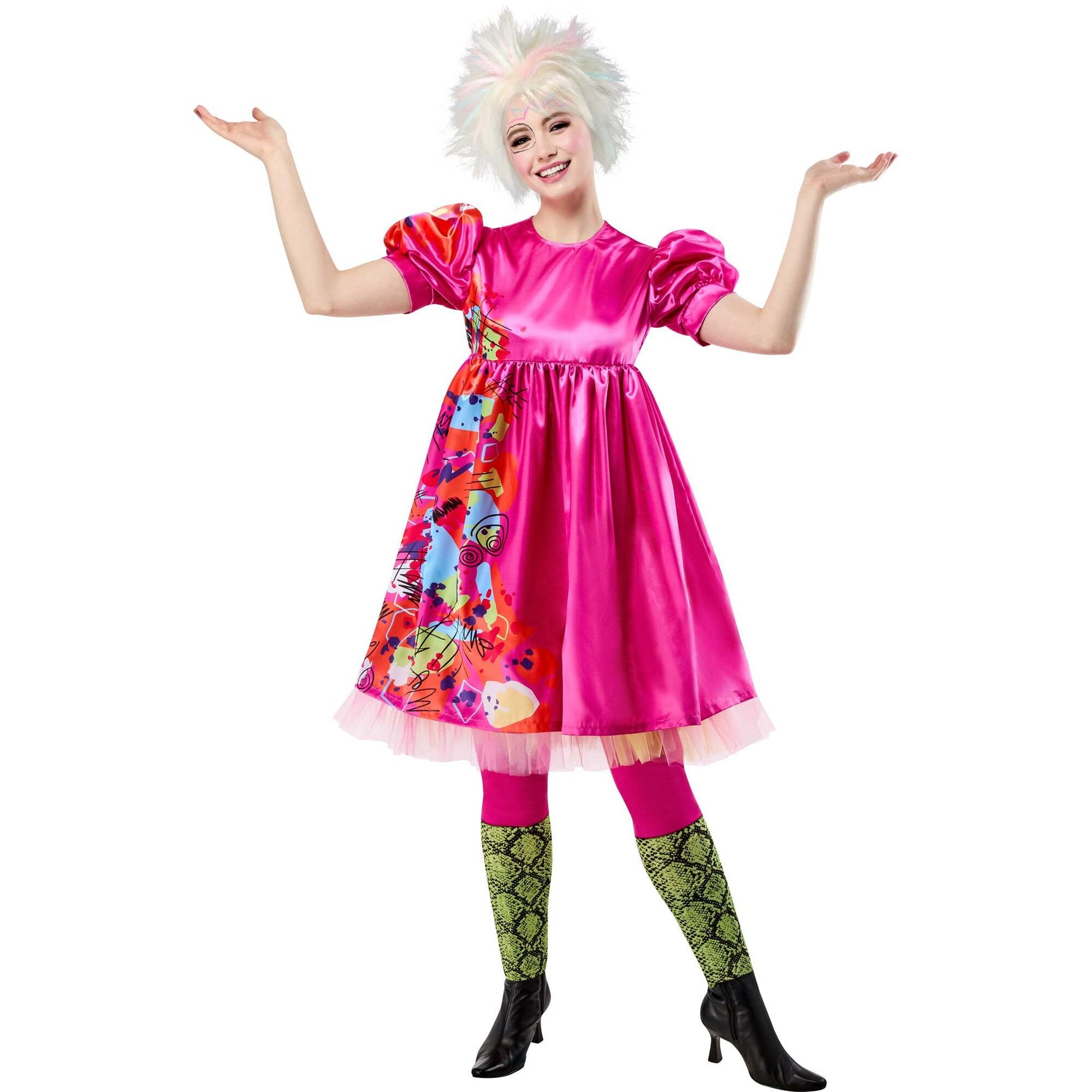 Barbie Movie Weird Barbie Costume Dress and Leggings for Women 1