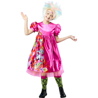 Weird Barbie Costume Dress and Leggings for Girls 1