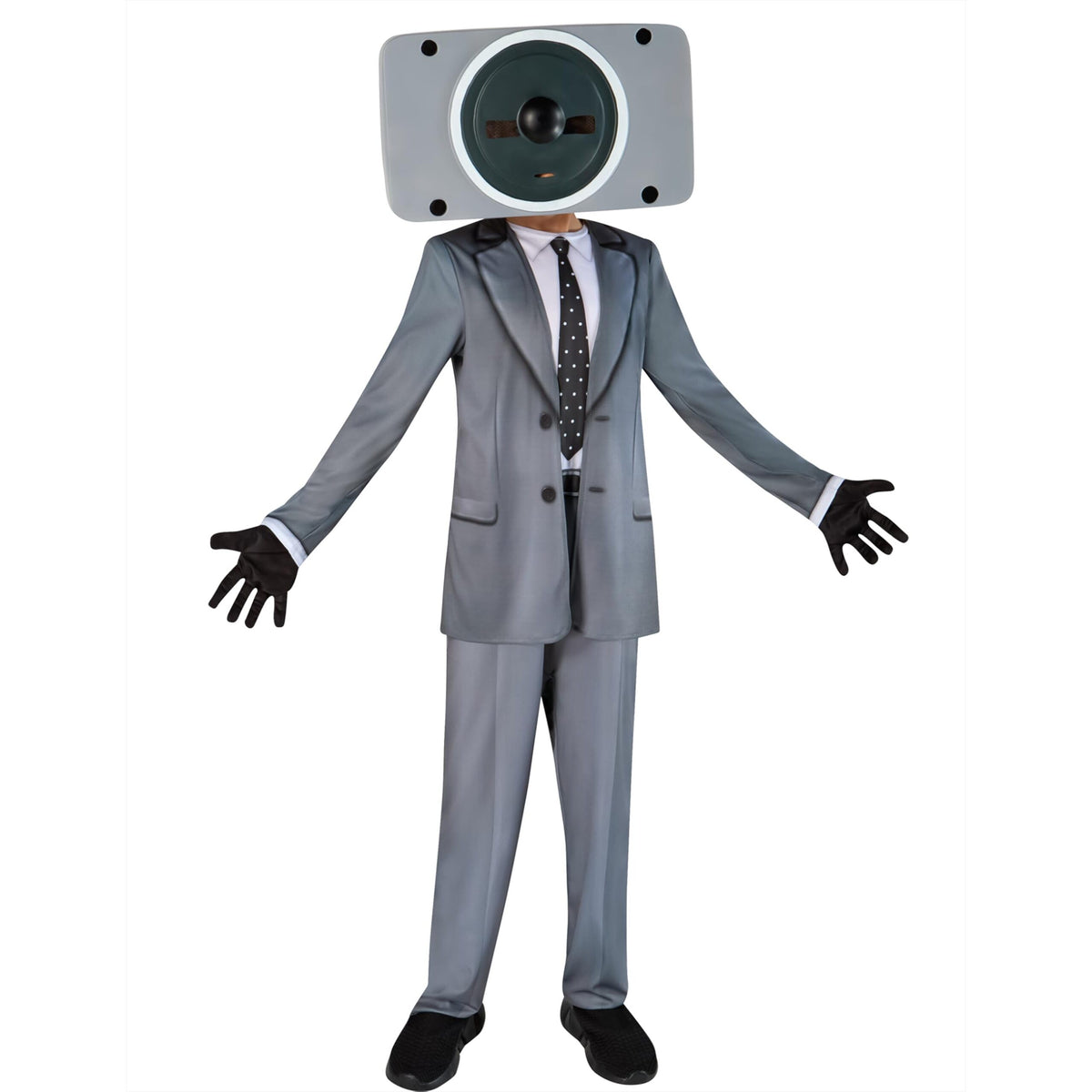 Skibidi Toilet Speakerman Fun Costume for Kids 1