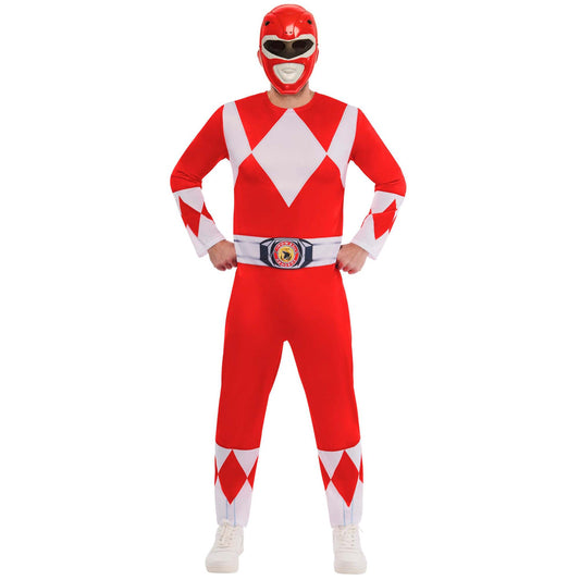 Mighty Morphin Power Rangers Red Ranger Costume Adult 1