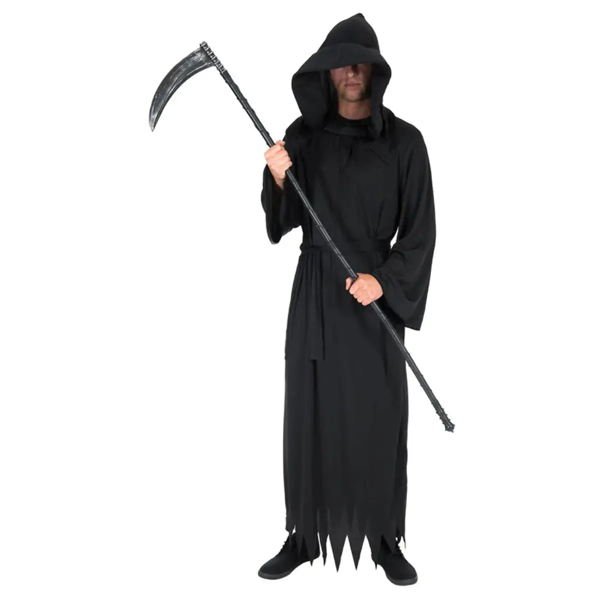 Grim Reaper Robe with Detachable Face Veil 1
