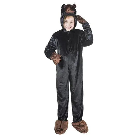 Gorilla Costume Kids Dress Up Jumpsuit with Hood 1