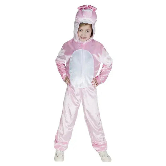 Pig Costume Jumpsuit with Hood Kids Oinktastic Fun for Dress-Up 1