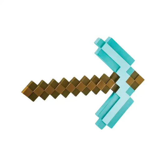 Minecraft Diamond Pickaxe PVC Roleplay Replica 1