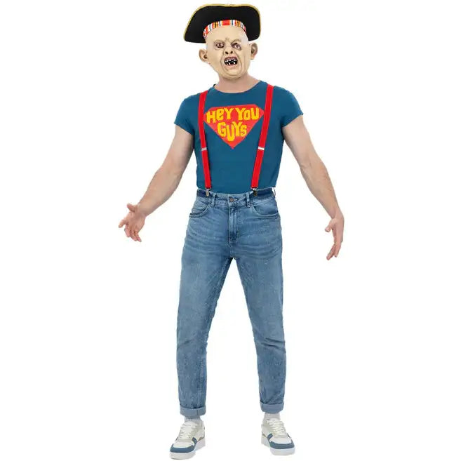 The Goonies Sloth Costume Top Braces Hat Mask 1