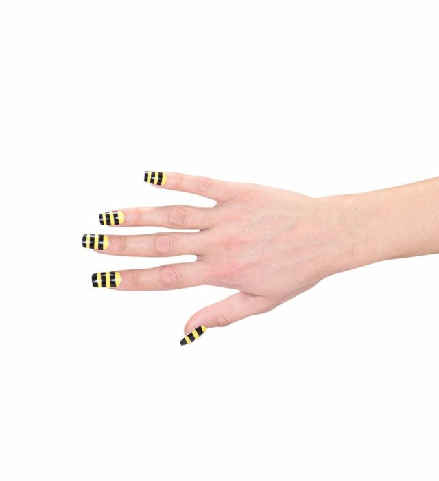 Set Of 10 Bee Nails