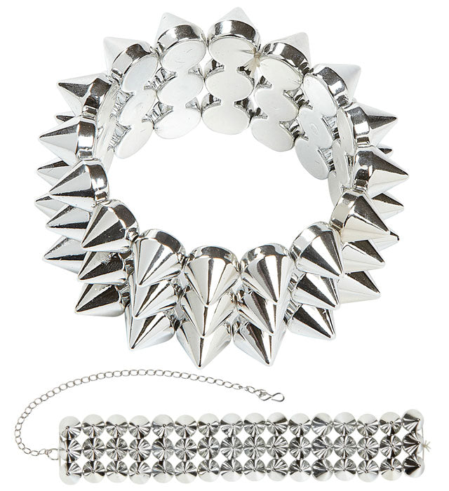 Spiked Choker & Bracelet