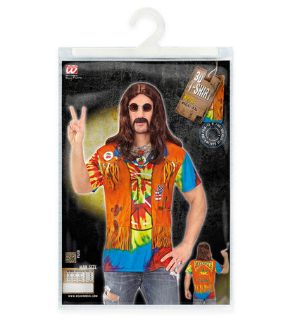 Hippie  Photorealistic Sublimation Printed T-Shirt 