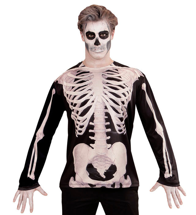 Skeleton Man  Long Sleeve T-Shirt 