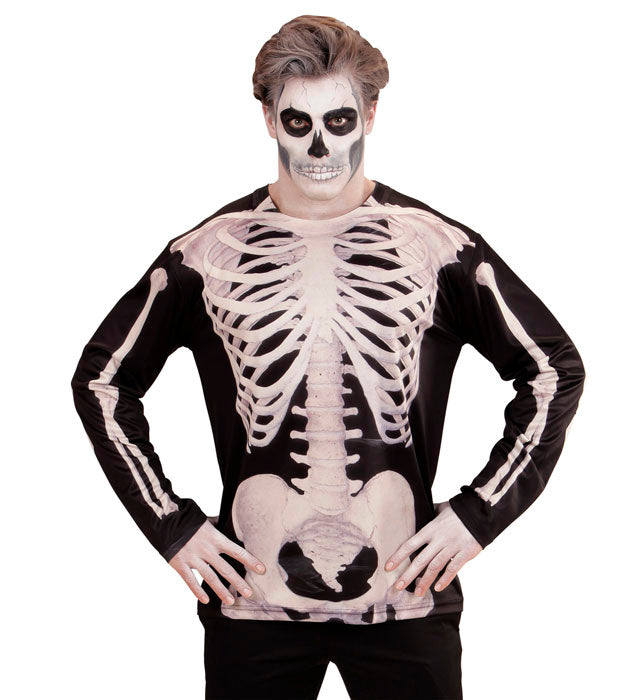 Skeleton Man  Long Sleeve T-Shirt 