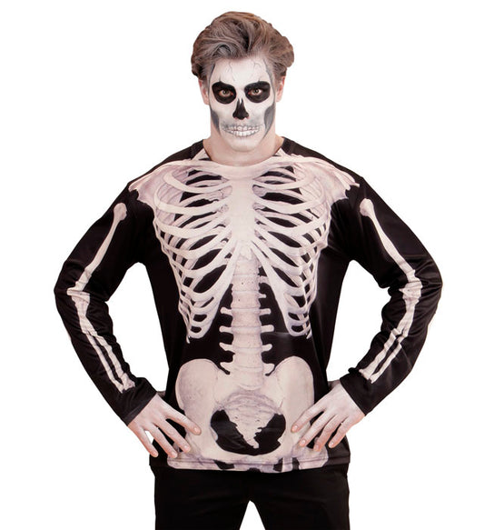 Skeleton Man  Long Sleeve T-Shirt 