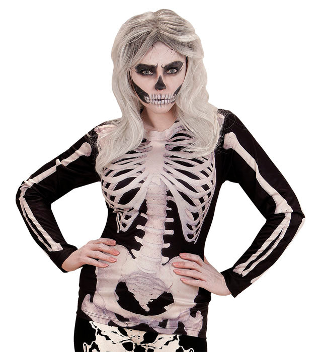 Skeleton Woman  Long Sleeve T-Shirt 