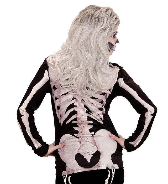 Skeleton Woman  Long Sleeve T-Shirt 