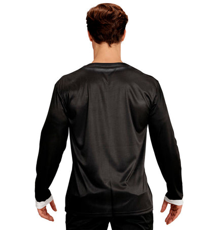 Tuxedo  Photorealistic Sublimation Printed Long Sleeve T-Shirt 