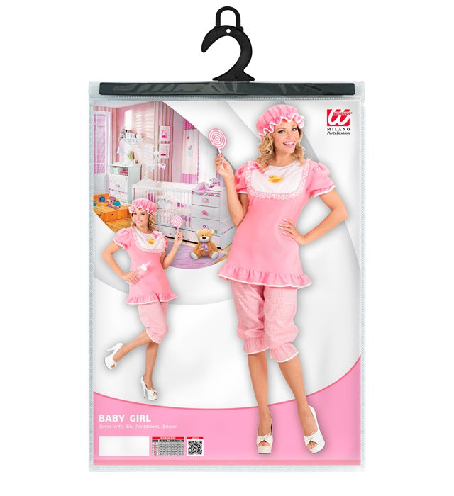 Baby Girl  Dress With Bib, Pantaloons, Bonnet 