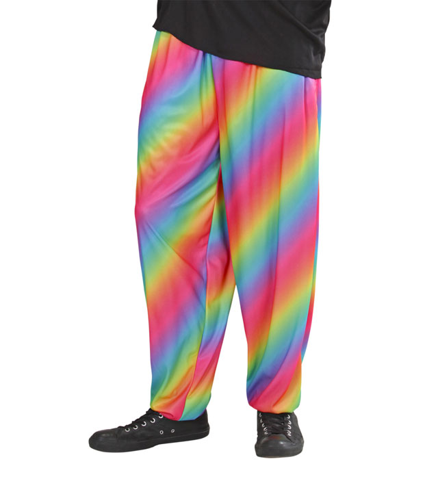 80'S Baggy Pants - Rainbow
