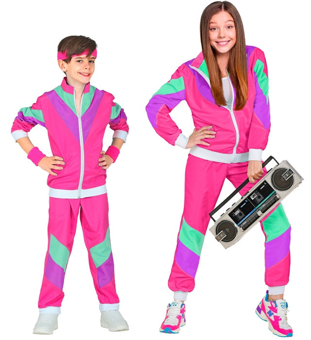 80'S Shell Suit  Jacket, Pants 