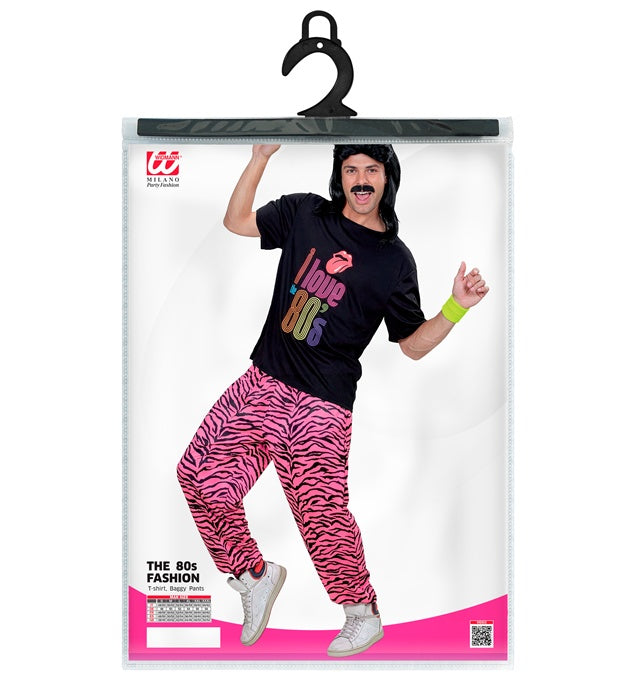 The 80S Fashion  T-Shirt, Baggy Pants 