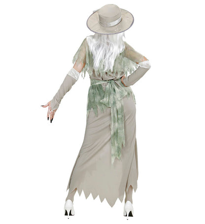 Ghostly Lady  Dress, Hat, Capelet, Belt, Gloves 