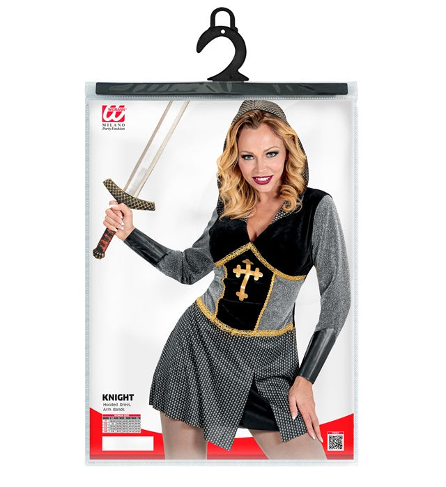 Knight  Hooded Dress, Arm Bands 