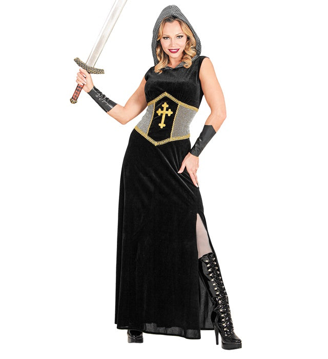 Knight  Hooded Dress, Arm Bands 