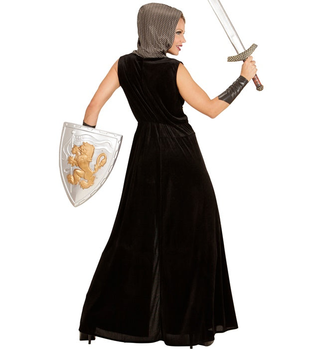 Knight  Hooded Dress, Arm Bands 