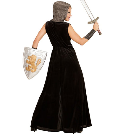 Knight  Hooded Dress, Arm Bands 