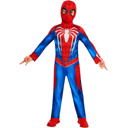 Spider-Man Gamerverse Child Costume PS5 Suit Playstation 1