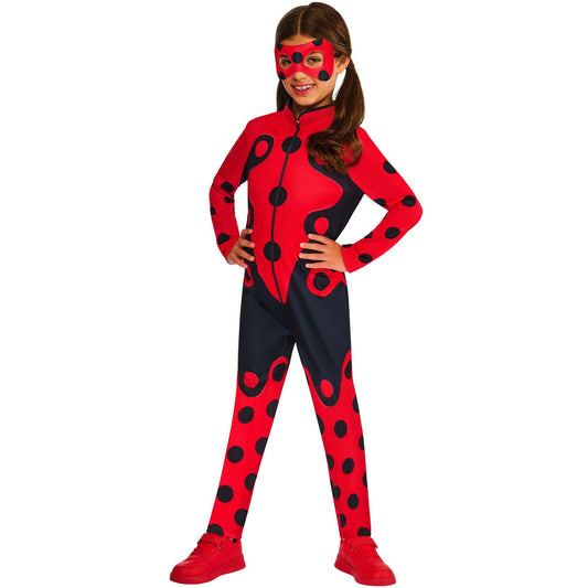 Miraculous Ladybug Costumes for Girls Jumpsuit Mask 1