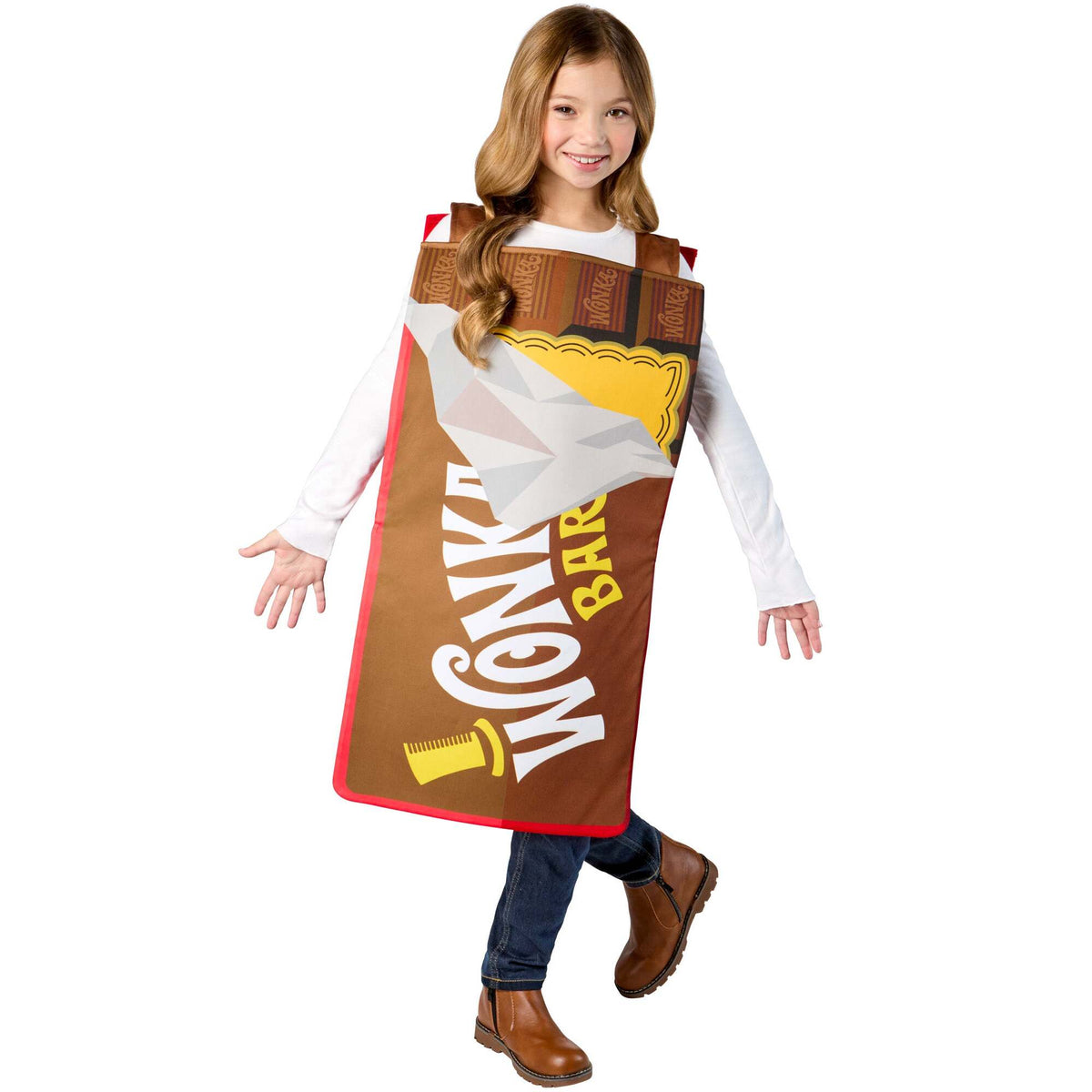 Wonka Bar Tabard Costume for Kids 1