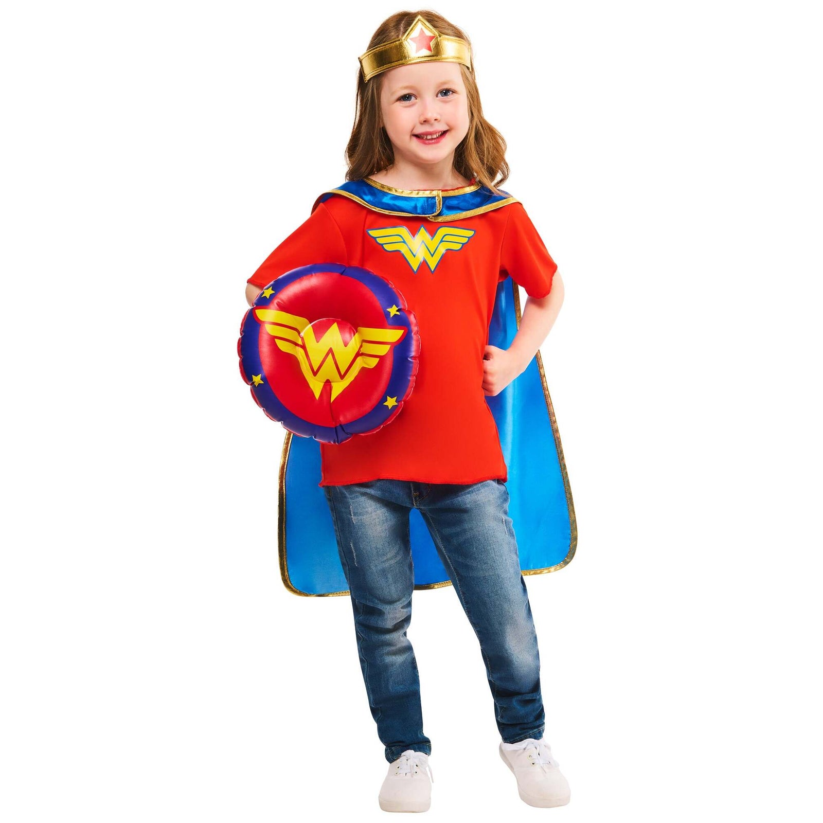 Wonder Woman Dress Up Gift Set for Girls 1
