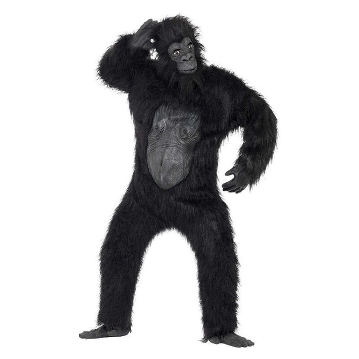 Gorilla Costume Black Planet of the Apes Deluxe Adult 1
