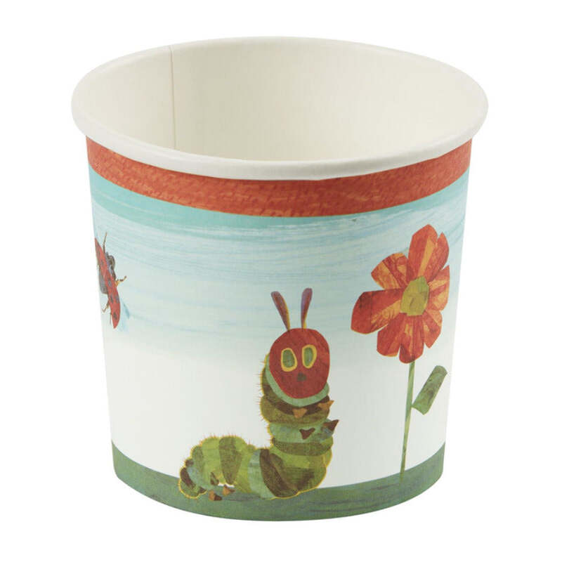 The Very Hungry Caterpillar Tableware Party Pack of 8 Treat Tubs 1