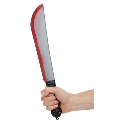 Bloodied Knife Prop Silver 42cm 1