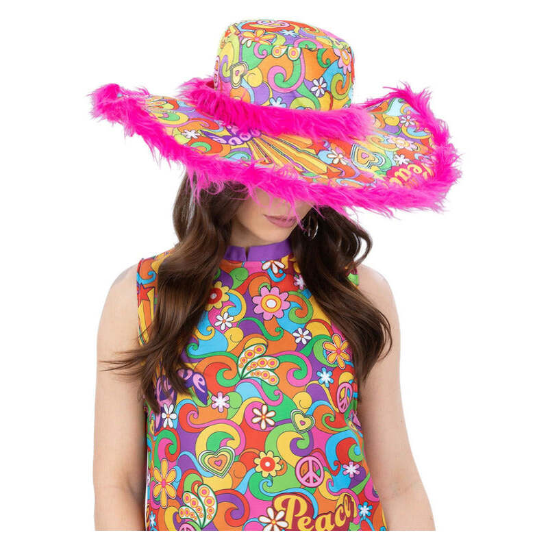 Summer of Love Hippie Sun Hat 1