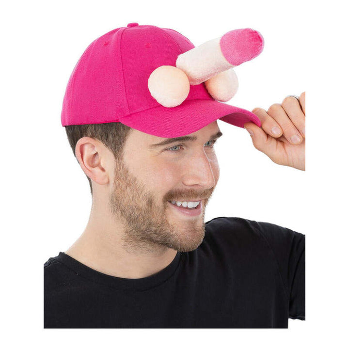 Willy Peaked Cap Pink Hat One Size 1