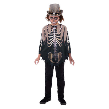 Voodoo Witch Doctor Poncho Kids Unisex Costume One Size 1