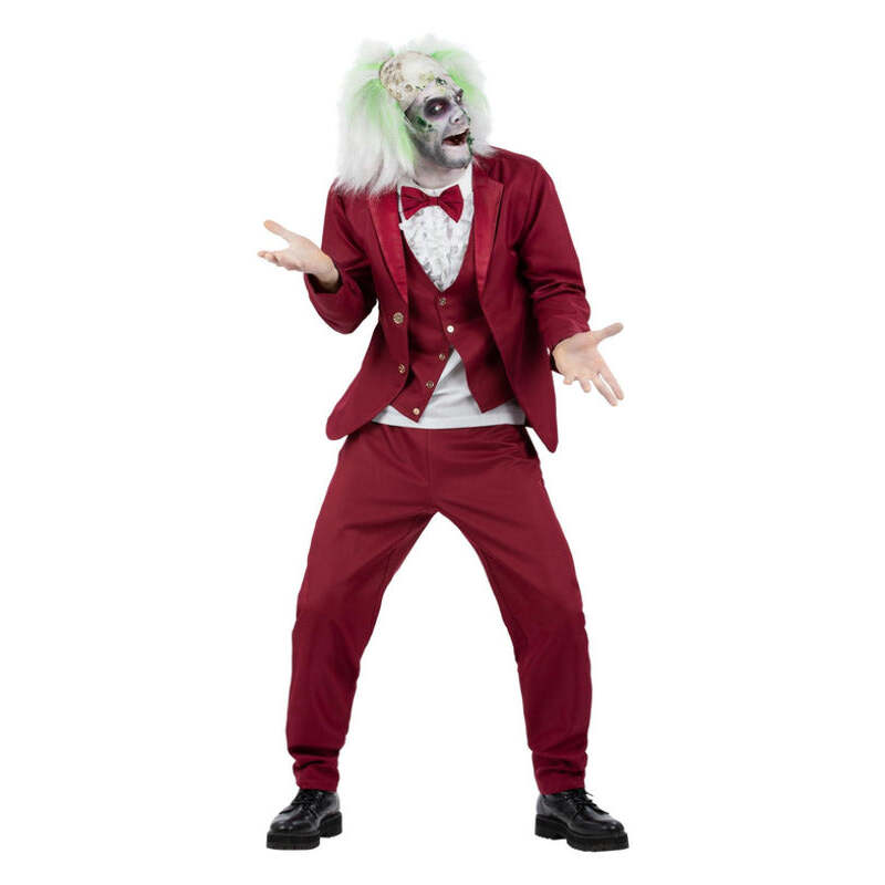 Beetlejuice Groom Costume Jacket for Men 1