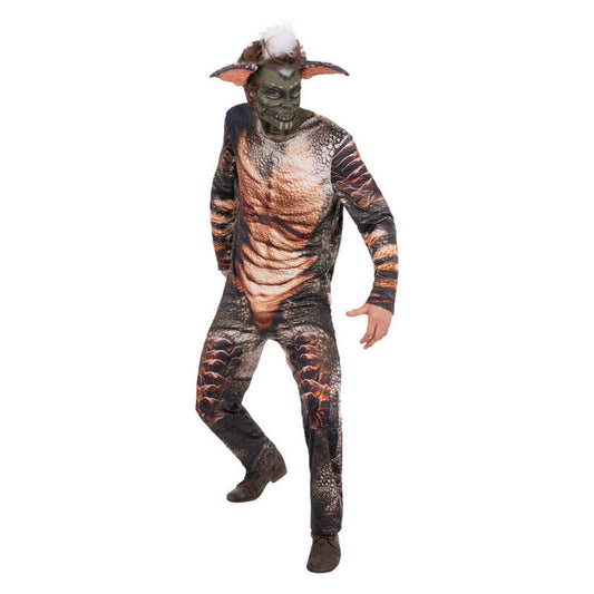 Gremlins Stripe Costume all in one Jumpsuit with Ears Deluxe 1