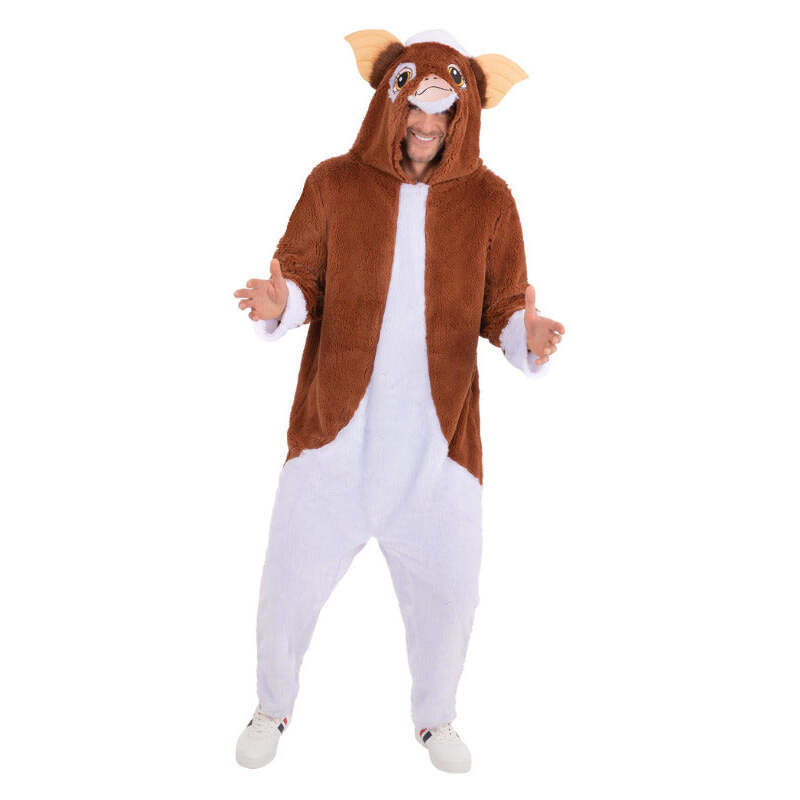 Gremlins Gizmo Costume Hooded Onesie Deluxe 1