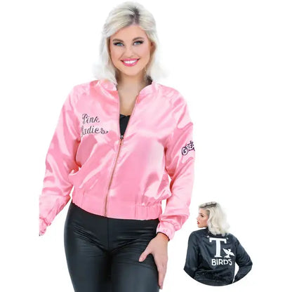 Grease Pink Ladies T-Birds Reversible Jacket 1