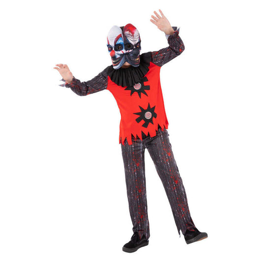 2 Headed Chuckles The Clown Costume for Kids 1