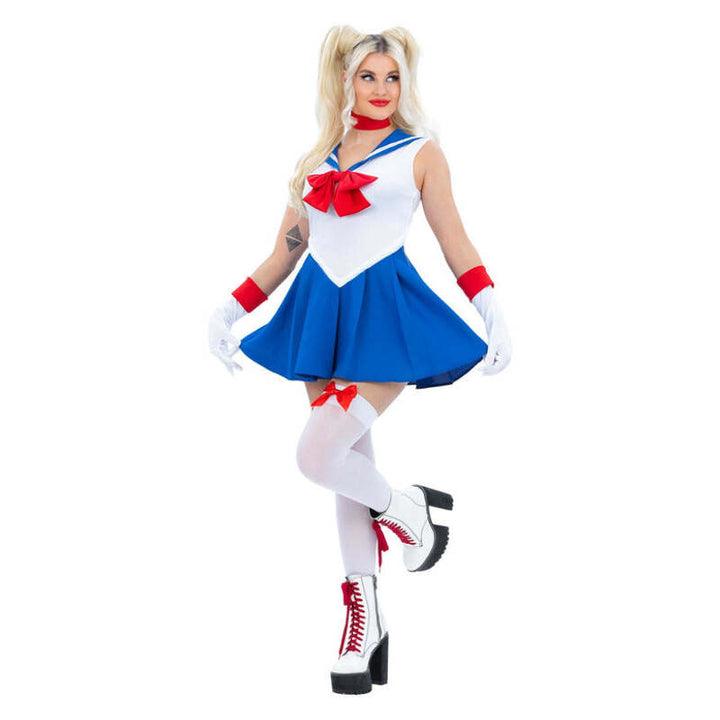 Fever Star Sailor Costume Dress Choker Gloves 1
