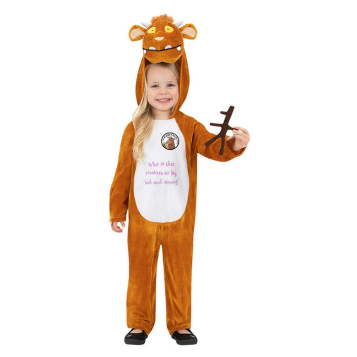 Gruffalo Child Costume Julia Donaldson Jumpsuit with Hood 1
