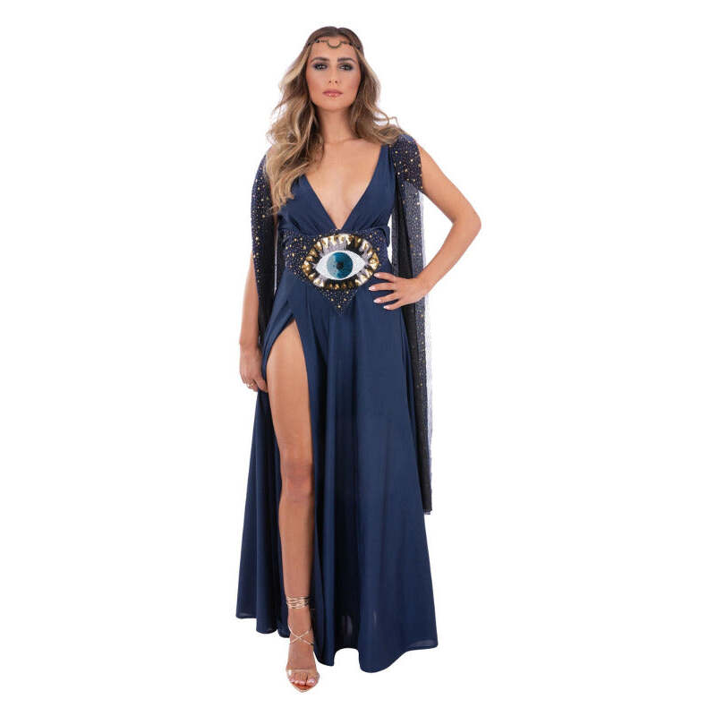 Fever All Seeing Eye Celestial Costume Blue Dress 1
