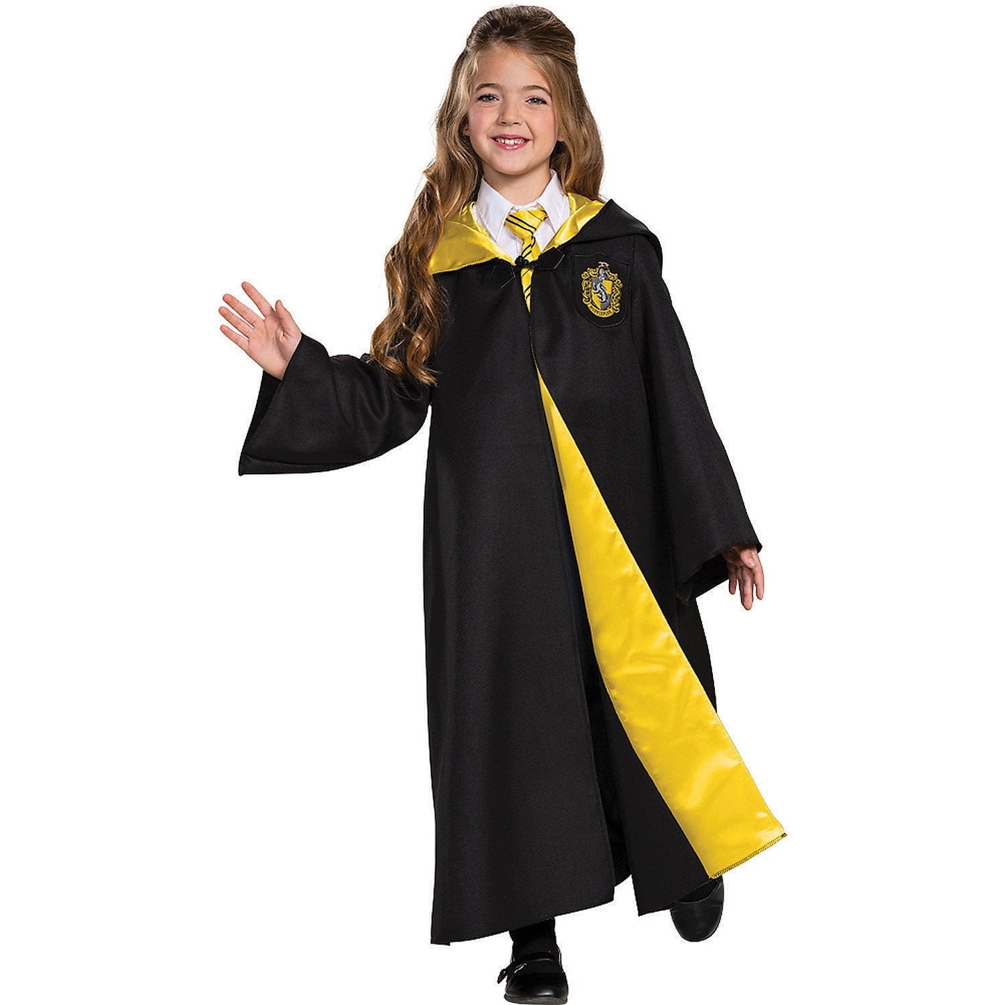 Harry Potter Hufflepuff Deluxe Robe for Kids
