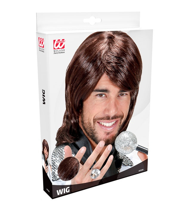 70S Pop Star Benny Wigs In Box