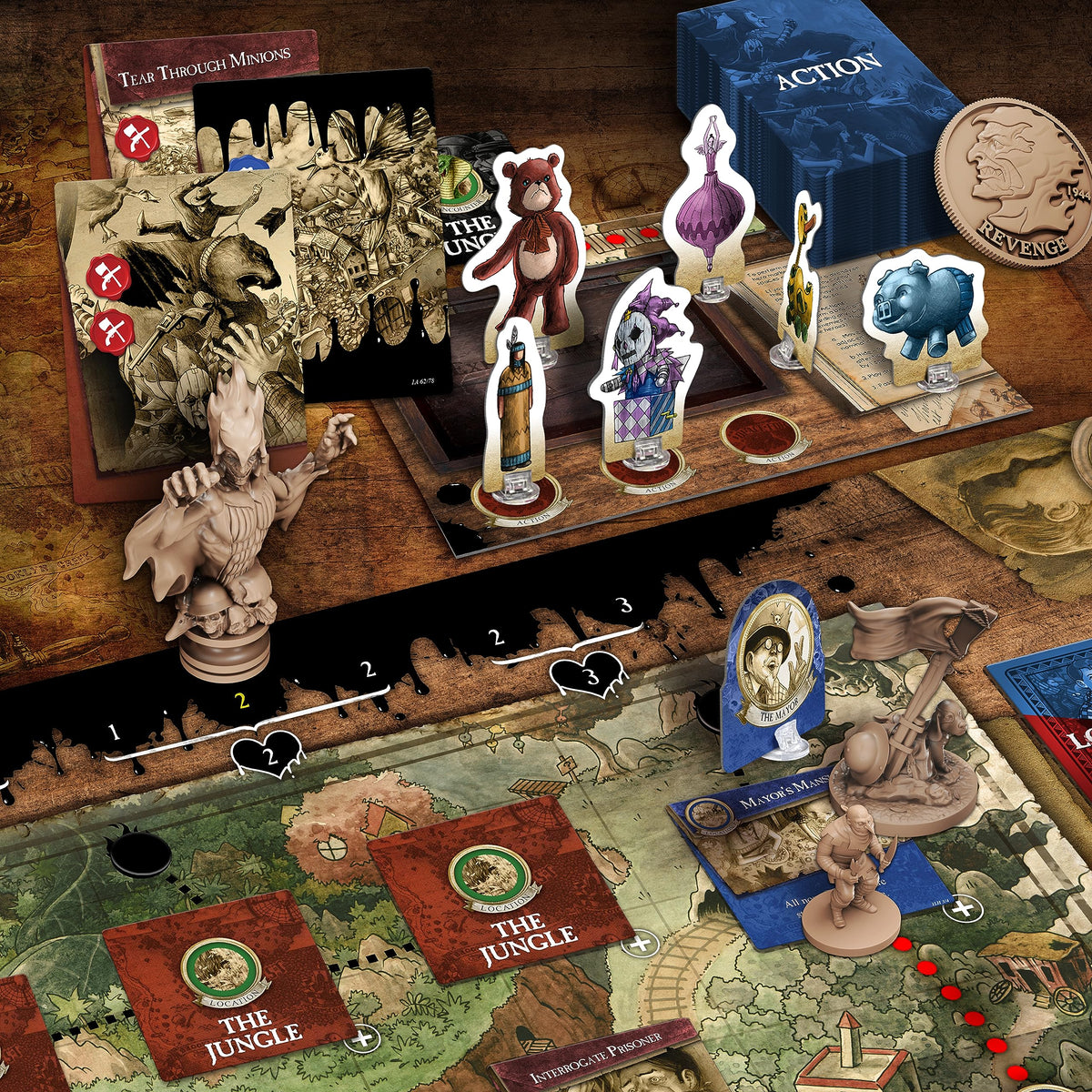 The Stuff of Legend: The Board Game a semi-Cooperative Game of Adventure and Betrayal for 3 to 6 Players, Ages 14+ by 3WS Games 2