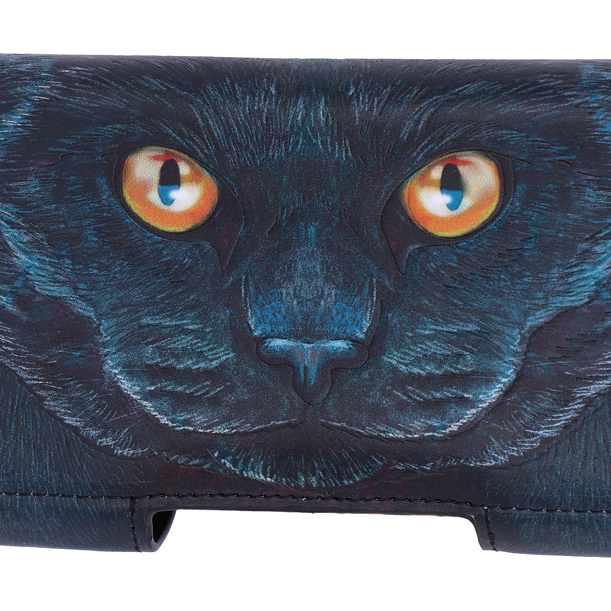 Guardian Cat Embossed Purse 18.5cm 6